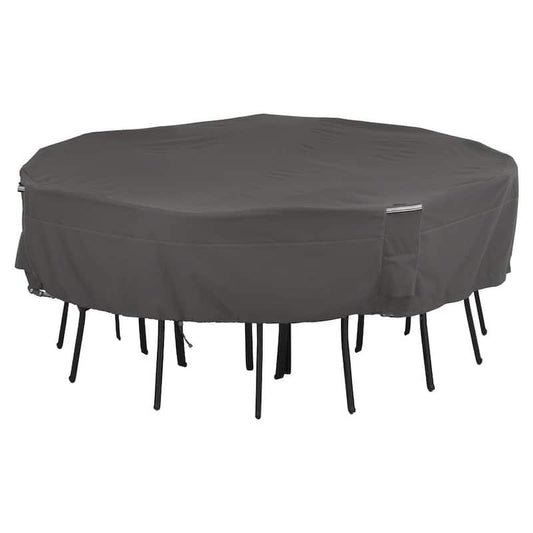 Ravenna 86 in. L x 86 in. W x 23 in. H Square Patio Table and Chair Set Cover