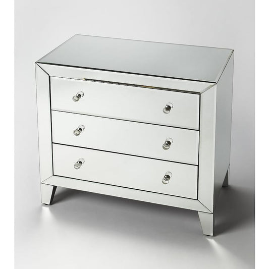 Butler Emily Mirrored 3 Drawer Chest