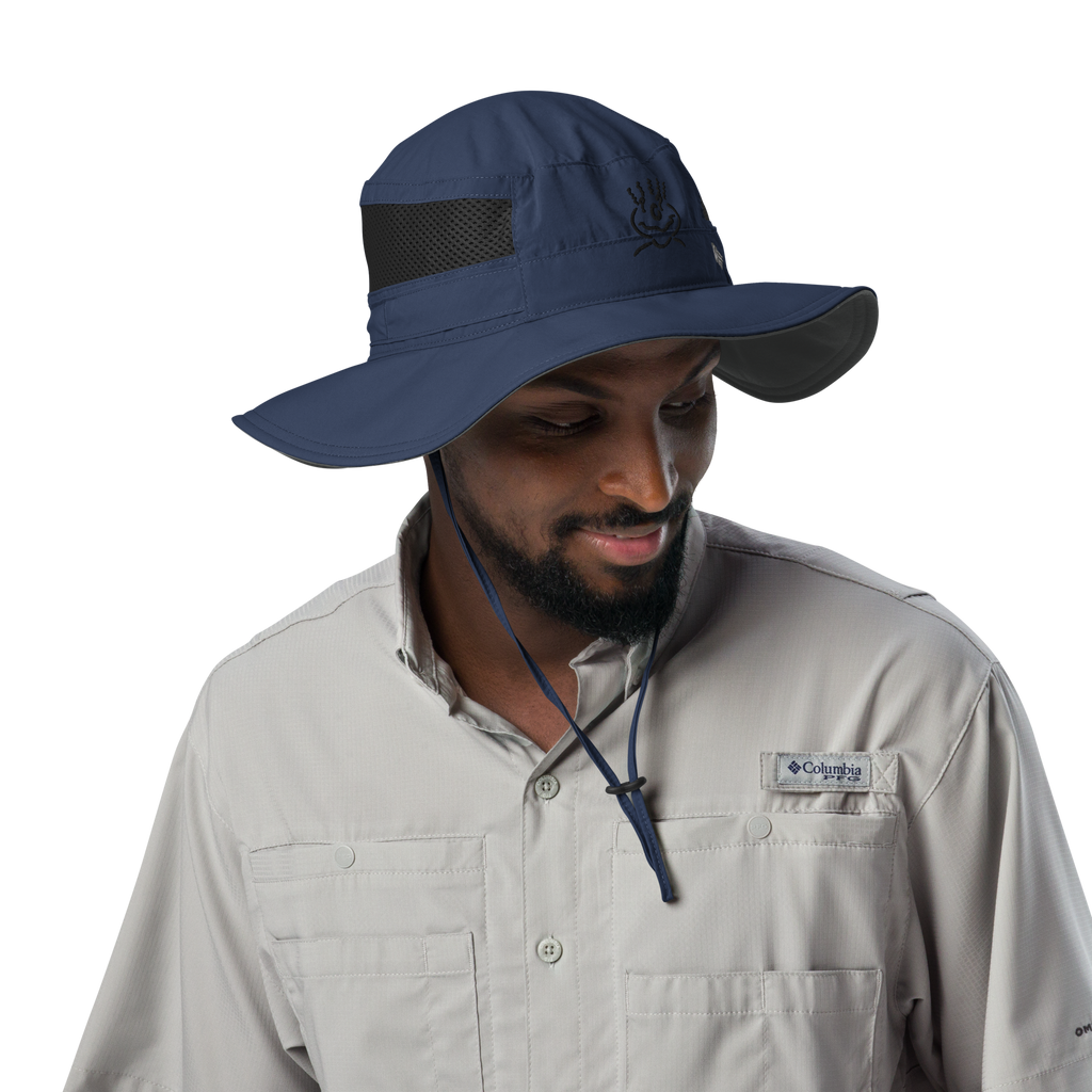 Columbia Booney Embroided Hat Navy Blue