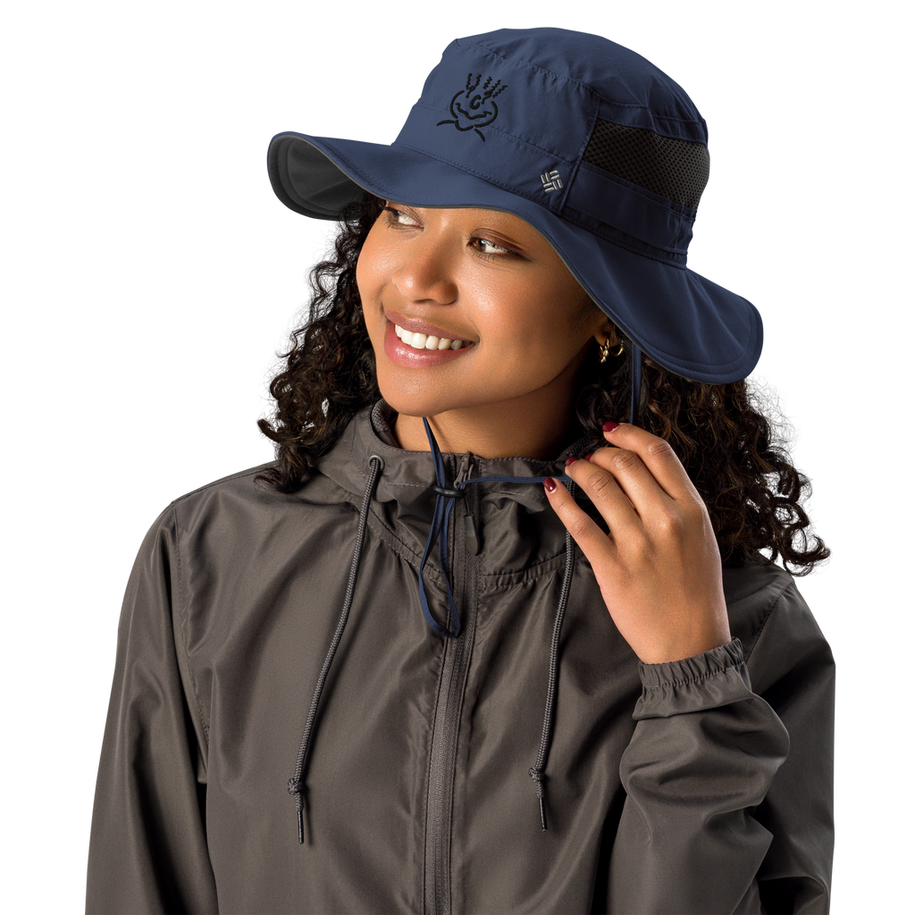 Columbia Booney Embroided Hat Navy Blue