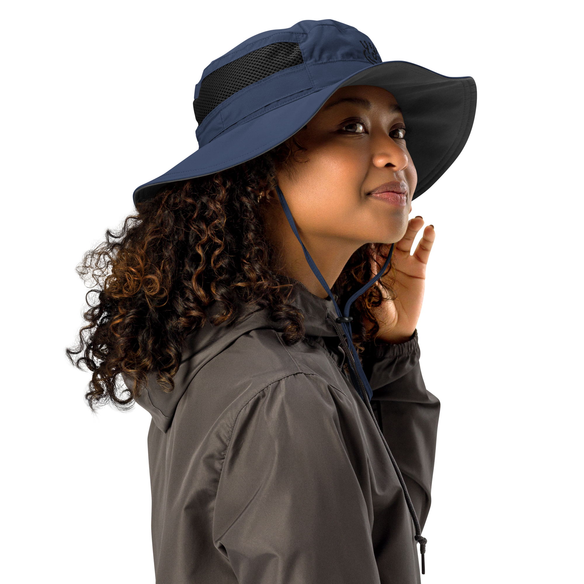 Columbia Booney Embroided Hat Navy Blue