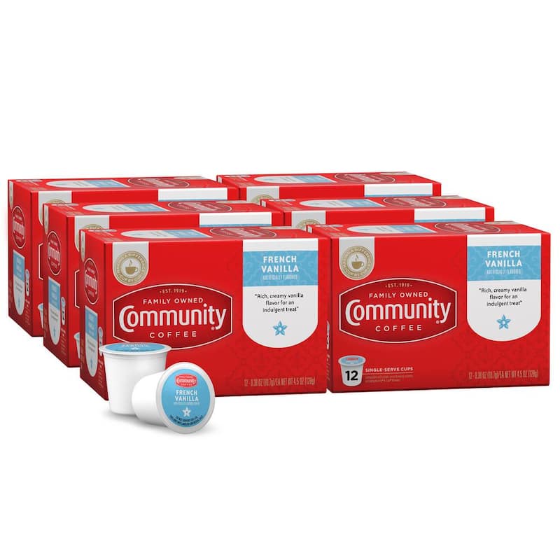 French Vanilla Premium Single Serve Cups (72-Pack)