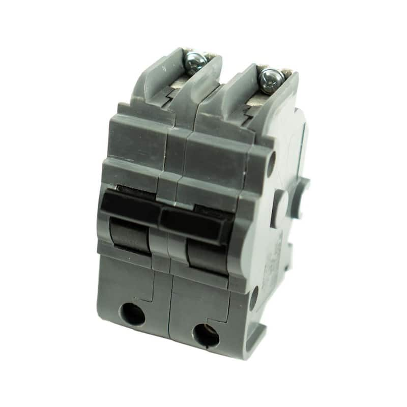 New UBIF Thick 50 Amp 1 in. 2-Pole Federal Pacific Bolt-On Type NB Replacement Circuit Breaker