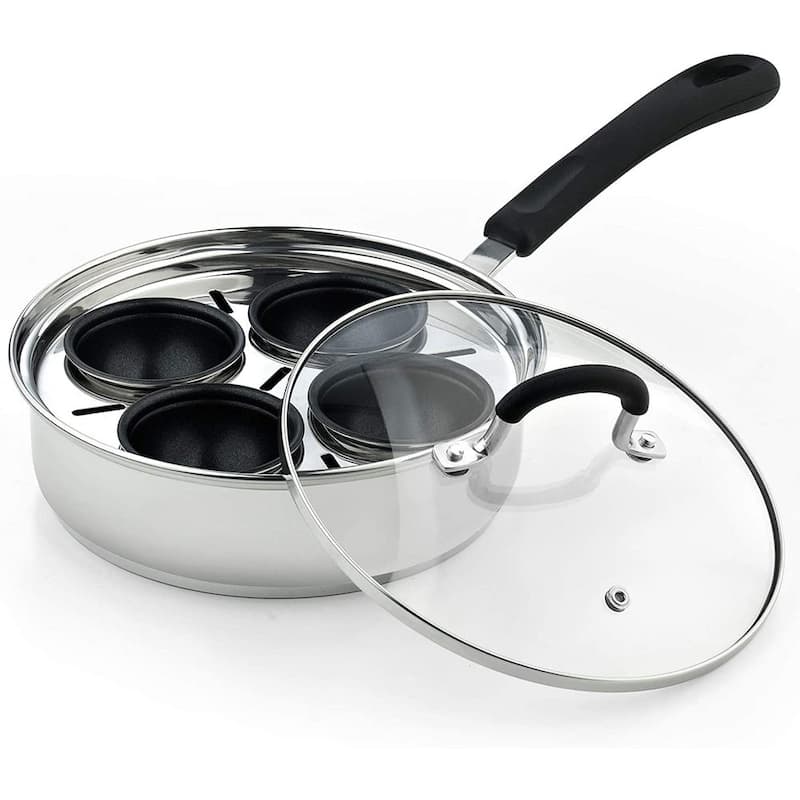 84-Cup Stainless Steel Egg Poacher