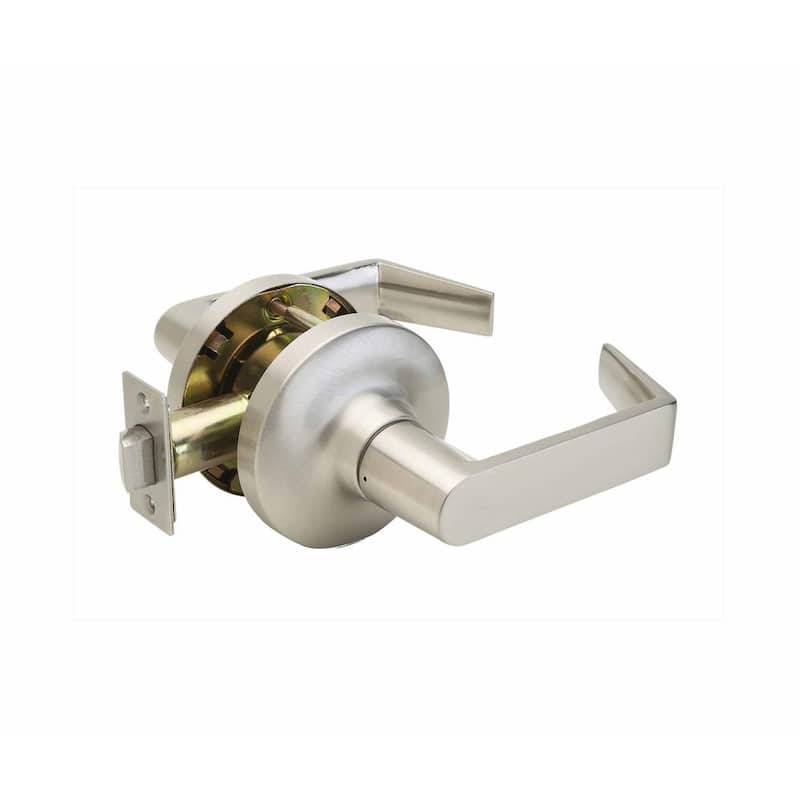 Grade 1 WFL Satin Stainless Cylindrical UL Passage Hall/Closet Door Handle