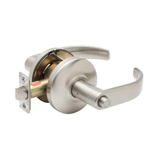 Grade 2 Erin Satin Stainless Cylindrical Restroom Door Lever