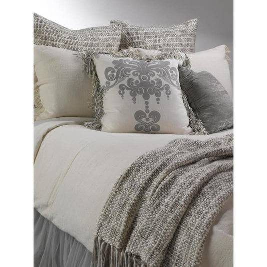 Whisper Grey Queen Bed Skirt