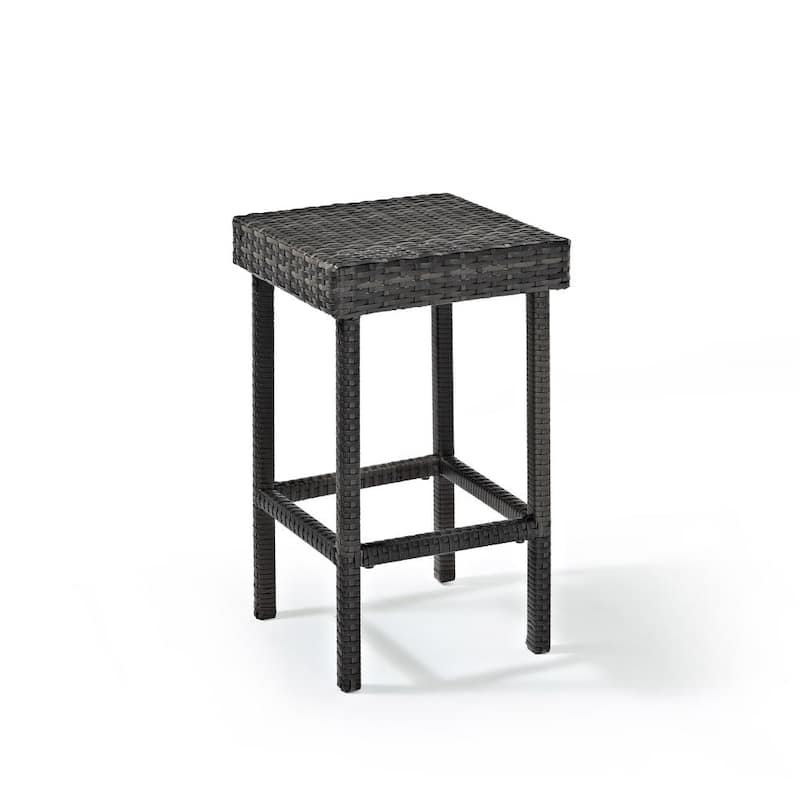 Palm Harbor Wicker Outdoor Bar Stool (2-Pack)