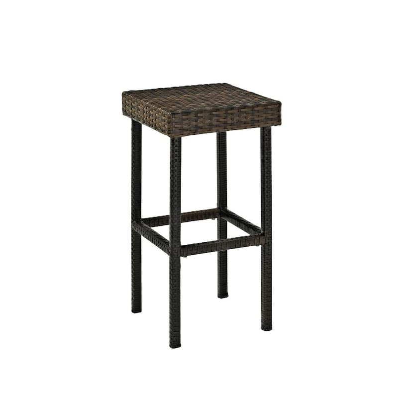 Wicker Outdoor Bar Stool Palm Harbor (2-Pack)