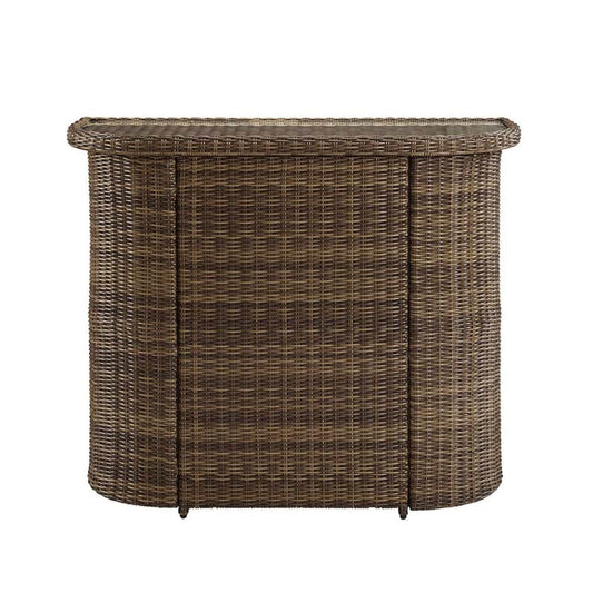 Bradenton Wicker Outdoor Serving Bar