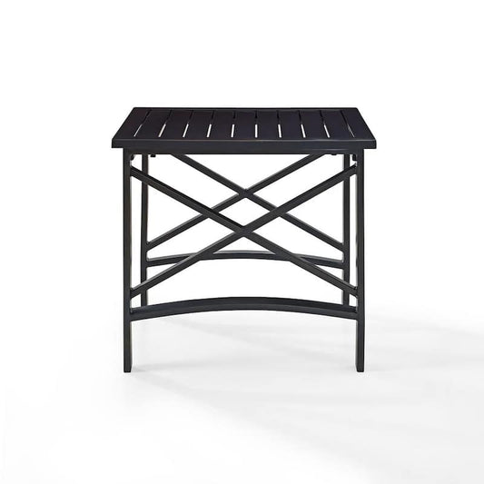 Kaplan Cast Aluminum Outdoor Side Table