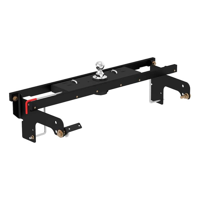 Double Lock Gooseneck Hitch Kit with Brackets, Select Silverado, Sierra