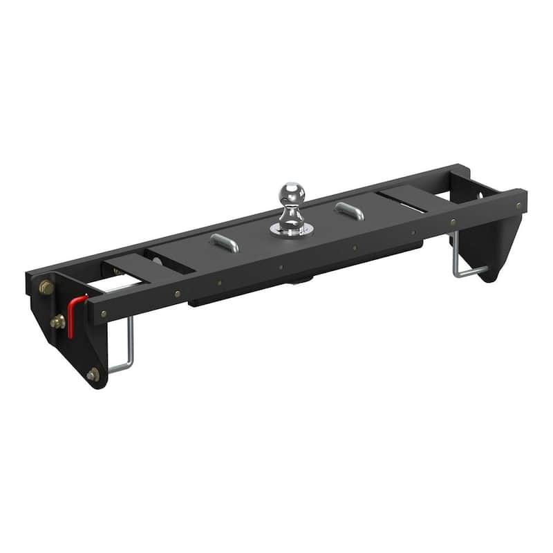 Double Lock EZr Gooseneck Hitch Kit with Brackets, Select Silverado, Sierra