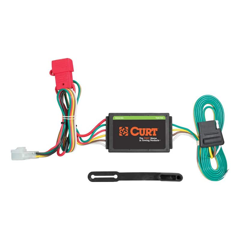 Custom Vehicle-Trailer Wiring Harness, 4-Flat, Select Subaru Vehicles OEM Tow Package Required, Quick T-Connector