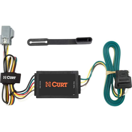 Custom Vehicle-Trailer Wiring Harness, 4-Flat, Select Chevy Equinox, Pontiac Torrent, OEM Tow Package Required