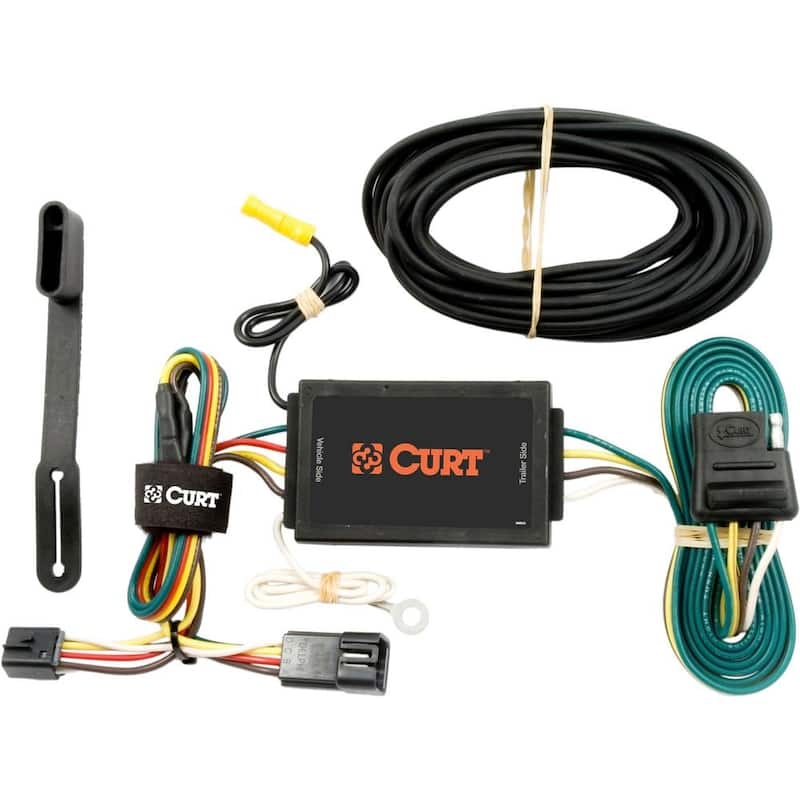 Custom Vehicle-Trailer Wiring Harness, 4-Way Flat Output, Select Cadillac CTS, Quick Electrical Wire T-Connector