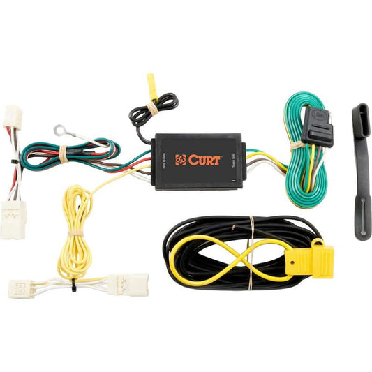 Custom Vehicle-Trailer Wiring Harness, 4-Way Flat Output, Select Hyundai Genesis Coupe, Quick T-Connector