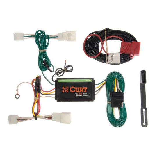 Custom Vehicle-Trailer Wiring Harness, 4-Way Flat Output, Select Lexus IS F, IS200t, IS250, IS300, IS350, T-Connector