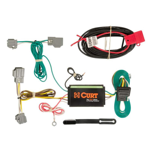 Custom Vehicle-Trailer Wiring Harness, 4-Way Flat Output, Select Chevrolet Impala, Quick Electrical Wire T-Connector