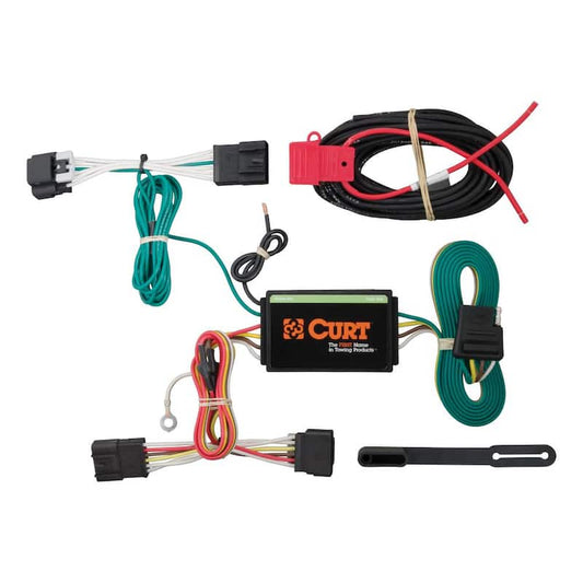 Custom Vehicle-Trailer Wiring Harness, 4-Way Flat Output, Select Buick Encore, Quick Electrical Wire T-Connector