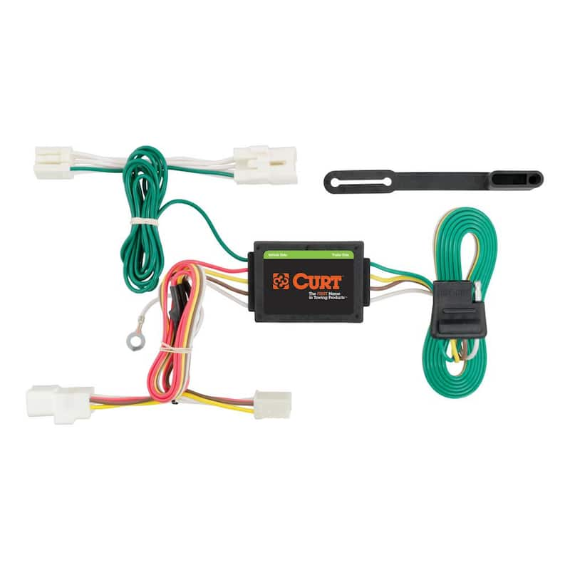 Custom Vehicle-Trailer Wiring Harness, 4-Way Flat Output, Select Hyundai Sonata, Quick Electrical Wire T-Connector