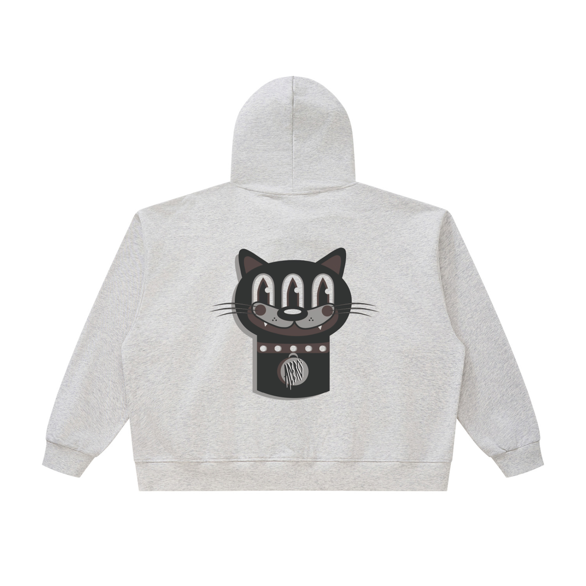 Andreina Acero Unisex Oversized Chunky-Zip Boxy Hoodie