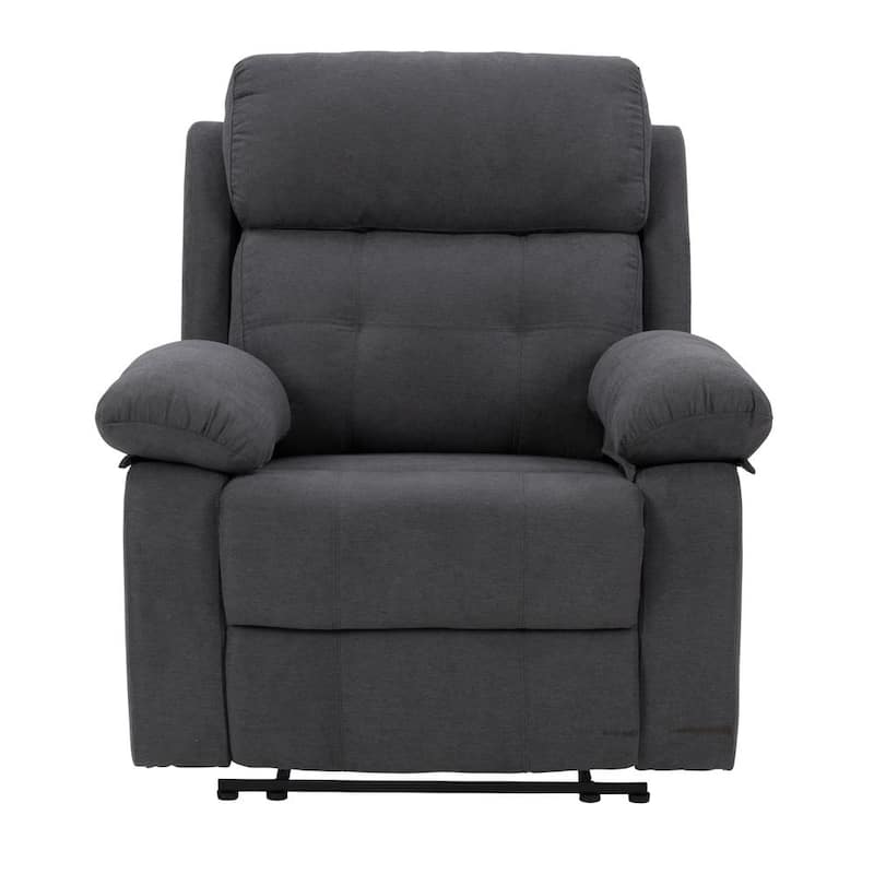 Oren Dark Gray Manual Reclining Chair