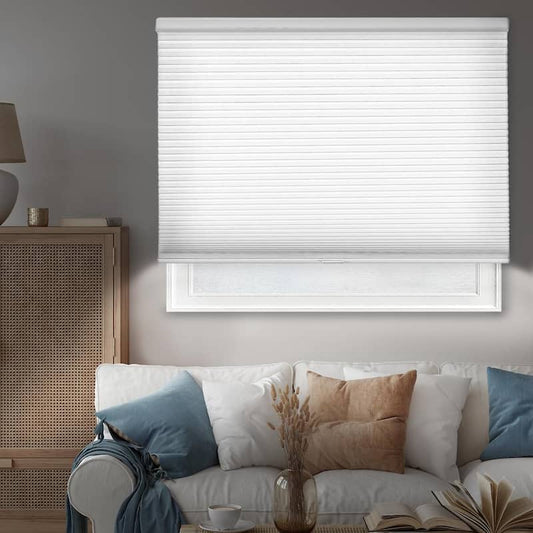 Cut-to-Width Evening Mist 9/16 in. Blackout Cordless Cellular Shade - 42.5 in. W x 48 in. L