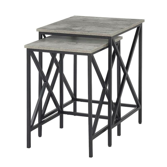 Tucson 24 in. H Faux Birch Nesting End Tables