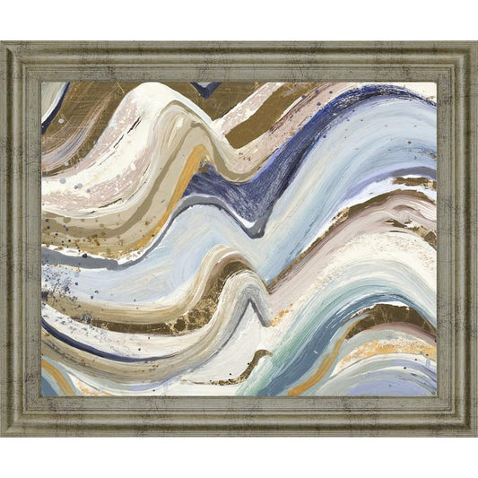 Earth Tone New ConceptBy Patricia Pinto Framed Print Abstract Wall Art 28 in. x 34 in.