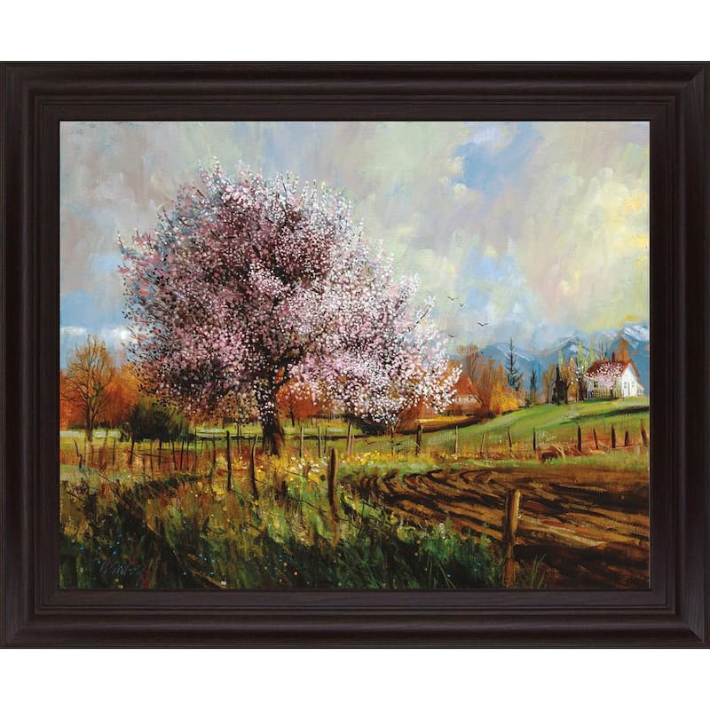 Spring BlossomsBy Larry Winborg Framed Print Nature Wall Art 28 in. x 34 in.