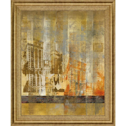 Arculat IlBy Kemp Framed Print Architecture Wall Art 28 in. x 34 in.