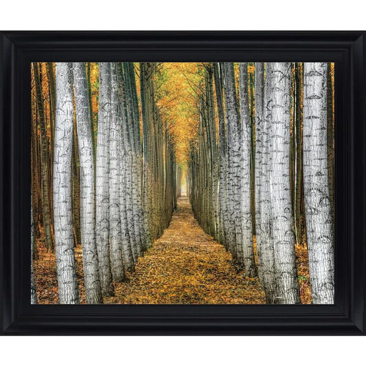 Tree FarmBy Cahill Framed Print Wall Art 28 in. x 34 in.