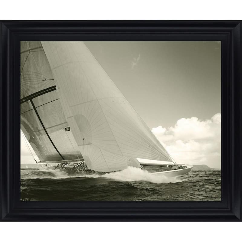 Sea Spray IBy Michael Kahn Framed Print Home Wall Art 28 in. x 34 in.