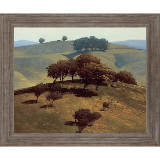 Hills Near ChicoBy N. Bohne Framed Print Nature Wall Art 28 in. x 34 in.