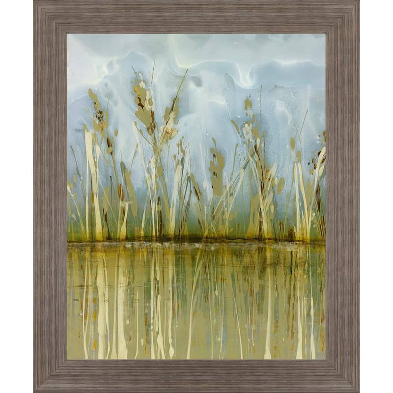 AllureBy Hollack Framed Graphic Print Abstract Wall Art 28 in. x 34 in.