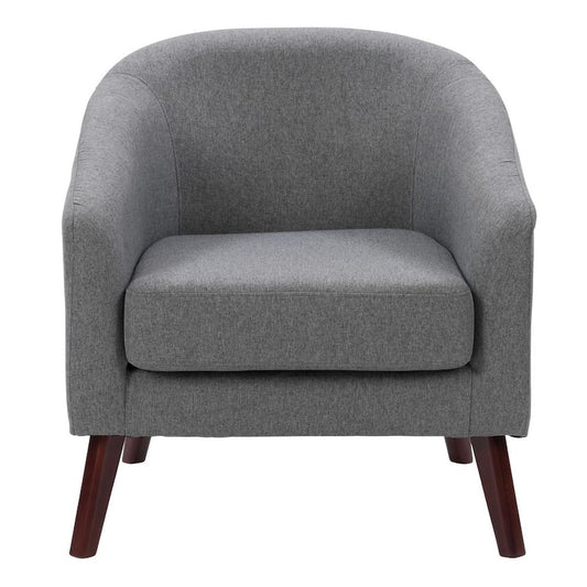 Elwood Gray Modern Tub Chair