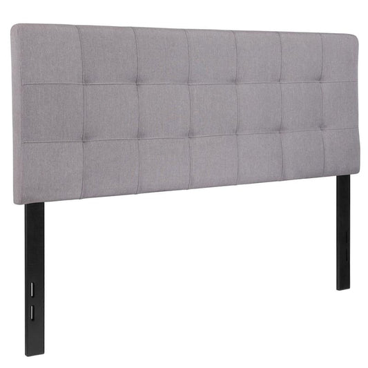 Full Light Gray Headboard