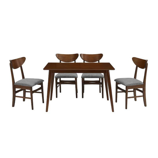 Landon Mahogany Dining Set (5-Piece)