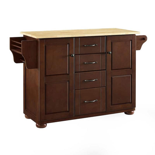 Eleanor Mahogany Kitchen Island