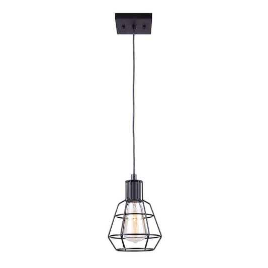 Wren 1-Light Matte Black Pendant