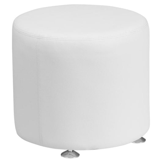 Melrose White Ottoman