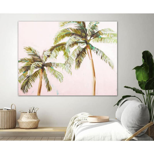 Palm Trees by Shelby Dillon 72 in. x 54 in.