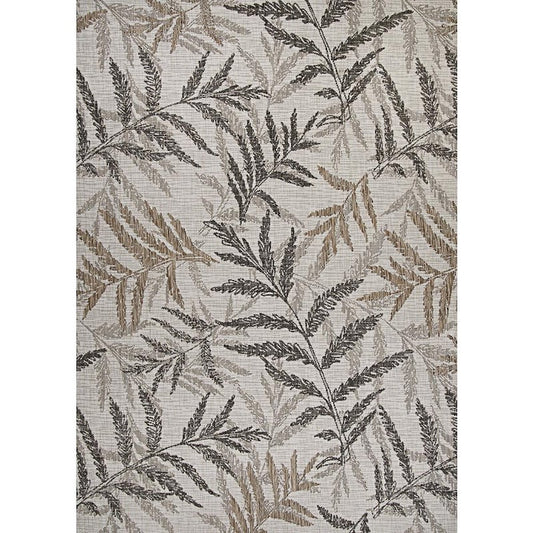 Charm Kimberly Naturals Beige 7 ft. x 10 ft. Indoor/Outdoor Area Rug