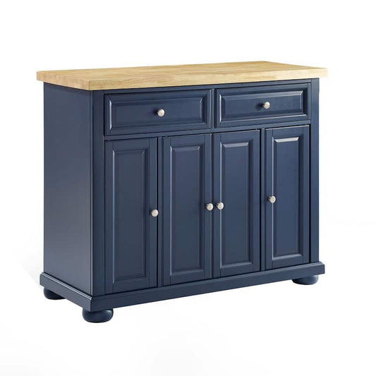 Madison Navy Kitchen Island