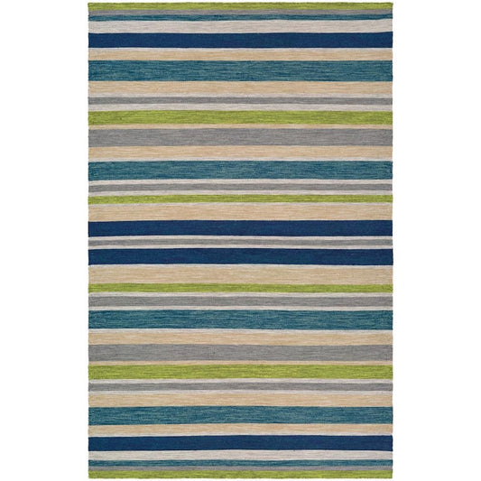 Cottages Alki Ocean Shades 5 ft. x 8 ft. Indoor/Outdoor Area Rug