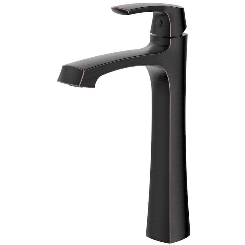 Cardania Single Handle Vessel Sink Faucet in Oil Rubbed Bronze