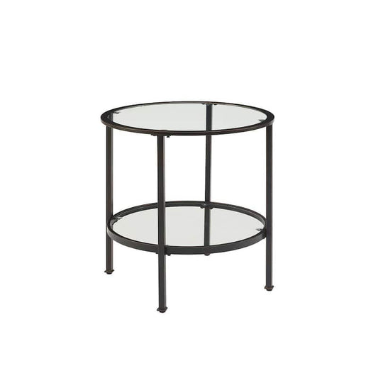 Aimee 24 in. Oil Rubbed Bronze End Table