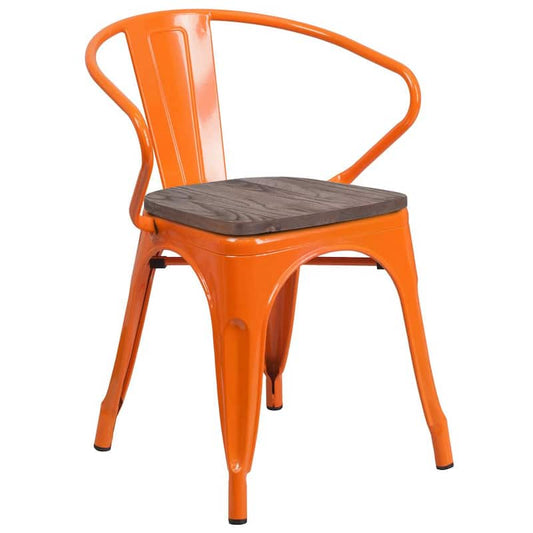 Orange Side Chair