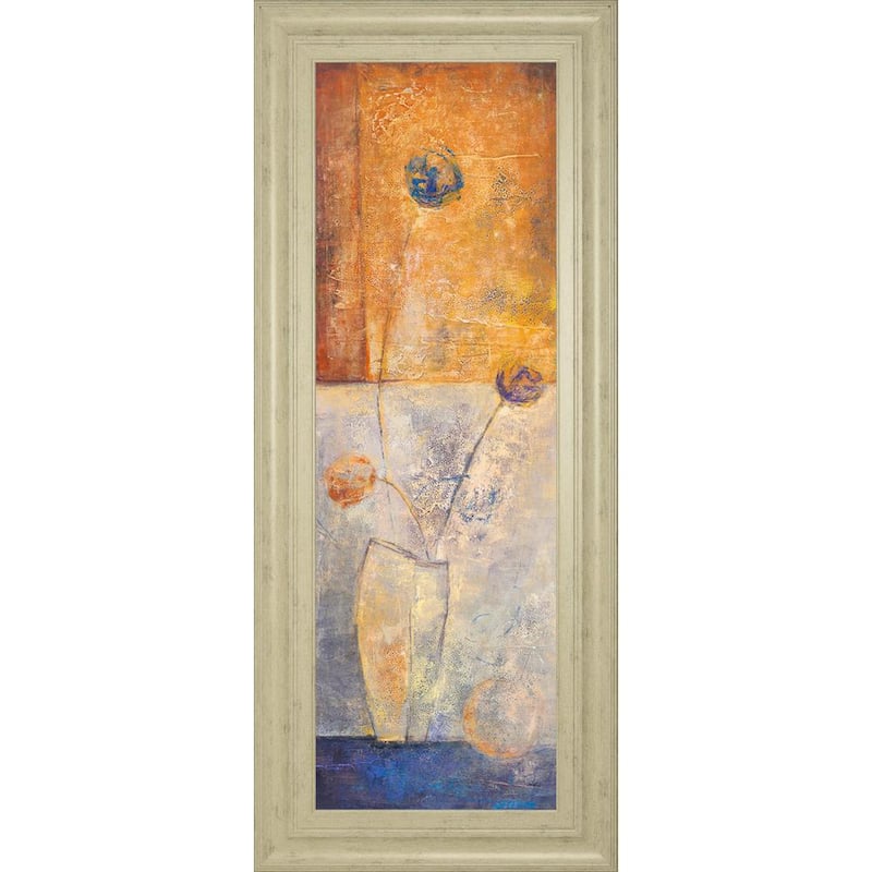 May IlBy Volk Framed Print Abstract Wall Art 42 in. x 18 in.